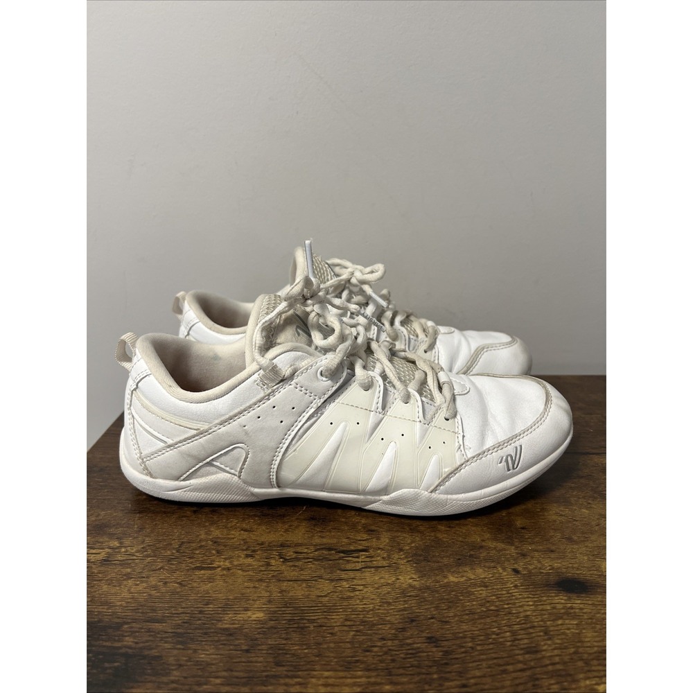 VARSITY Charge Women's Sz 8, White‎ Lightweight Cheerleading Cheer Shoes 102823
